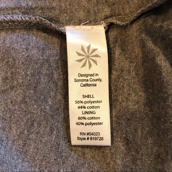 NEW Calvin Klein Womens Performance Gathered-Back Top Dusk M - Picture 8 of 9